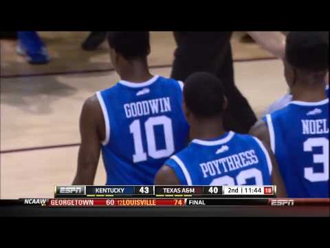 Kentucky - Archie Goodwin Incredible Razzle Dazzle Circus Shot vs Texas A&M