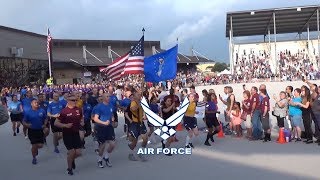 Air Force BMT Graduation Run