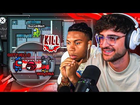 DAS BESTE IMPOSTER DUO 😈🔪 B4B Imposter in Among Us mit Sidney, Willy, Mert, Mcky & Co. 🔥