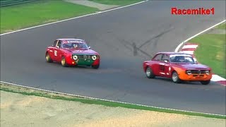 preview picture of video 'Alfa Revival Cup Imola 2012 - Autodromo Enzo e Dino Ferrari - Pure loud engine sound'