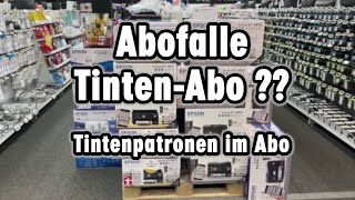 Abofalle Tintenpatronen Abo? HP Instant Ink - Epson Ready Print - Canon Print Plan