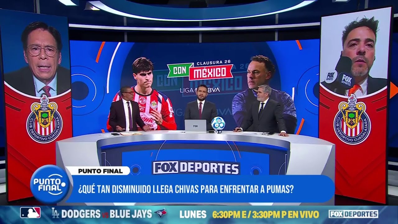 🐐🤔 CHIVAS vs PUMAS, ¿cómo llegará GUADALAJARA ante este crucial partido? | Punto Final