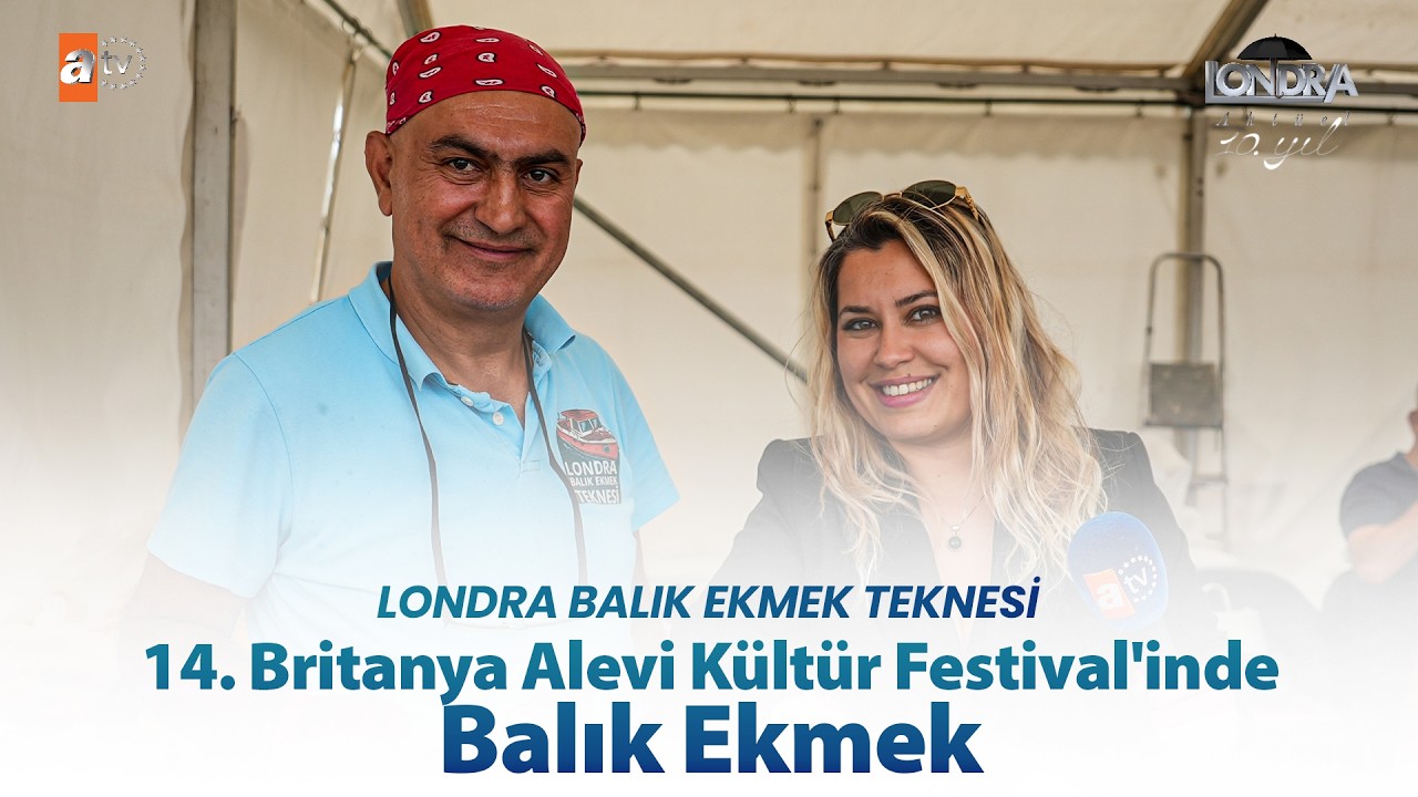 14. Britanya Alevi Kültür Festival'inde Balık Ekmek.