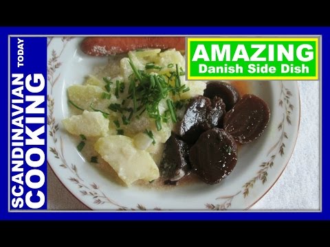 Danish Warm Potato Salad Recipe - Dansk warm kartoffel salat