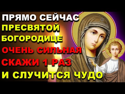 24 апреля Молитва ЛЮБОЙ ЦЕНОЙ СКАЖИ ЭТУ МОЛИТВУ БОГОРОДИЦЕ ПРЯМО СЕЙЧАС! Молитва Богородице