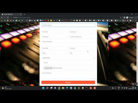 Music Sector Information in Django Python