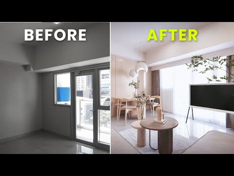 What Happens When Minimalism Meets Japandi? | 1 Bedroom Interior Design at Uptown Arts Residence