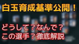 ウイイレ 本当は言いたくないけど白玉育成基準公開します 最強白玉を探すのは君自身 ウイニングイレブンアプリ تحميل اغاني مجانا