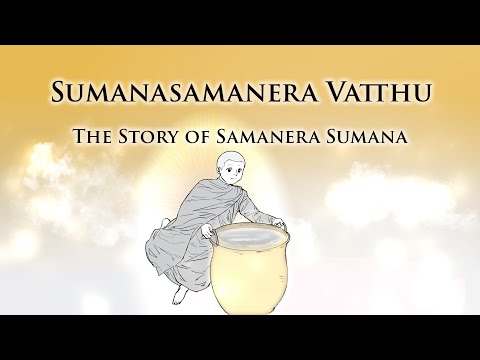 The Story of Samanera Sumana | Sumanasamanera Vatthu | Dhammapada V.382 | Animated Buddhist Stories