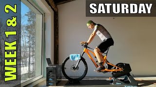 5 - beginner VO2 max intervals. HIIT cycling workout.