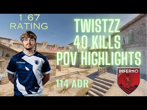 ⫷CS2 POV HIGHLIGHTS⫸ Twistzz | CCT Global Finals 2024 | Liquid vs Astralis | Map1 Inferno