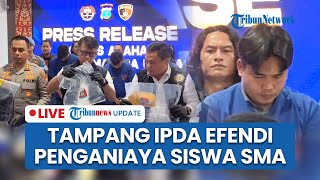 LIVE: Tampang Ipda Ahmad Efendi Penganiaya Siswa di Asahan hingga Tewas, 2 Banpol Ikut Aksi Keji