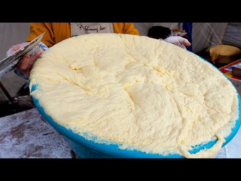 Crazy SPEED! Amazing Speed of Donut-Making Master! | Korean street food