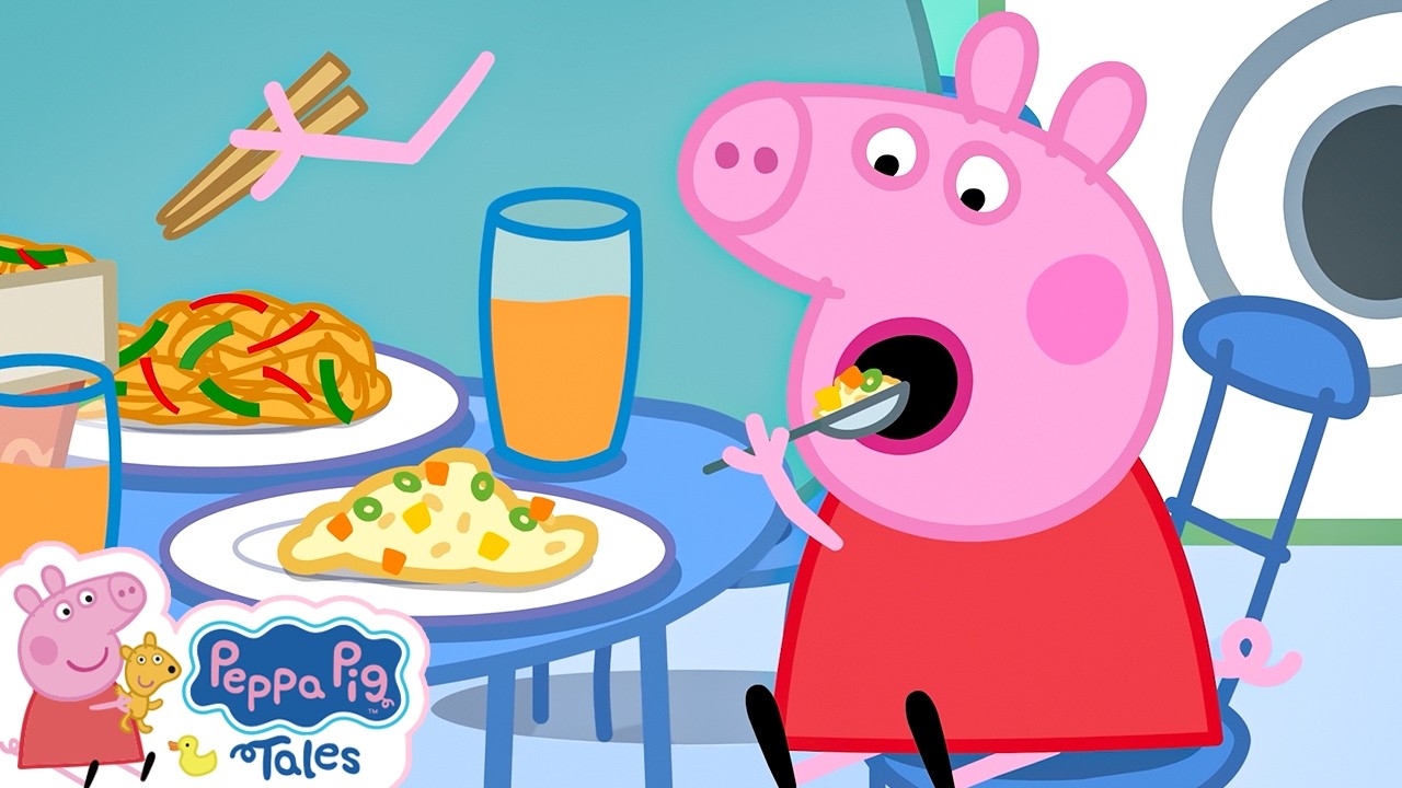 Peppa Pig's Takeaway Feast 🍜 Kids Videos 🐽 Peppa Pig Full Episodes | All New Peppa Pig Tales