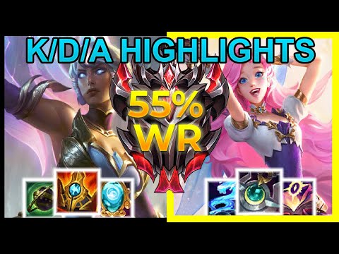 【 Seraphine 】vs. Karma - GRANDMASTERI - Support - 11.11.1 - League of Legends KDA Highlights