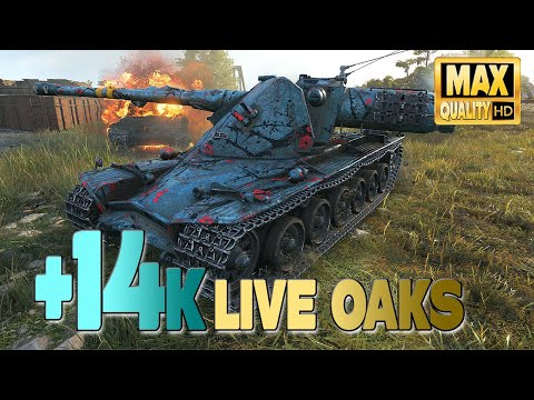 Kranvagn: 14k damage on Live Oaks - World of Tanks