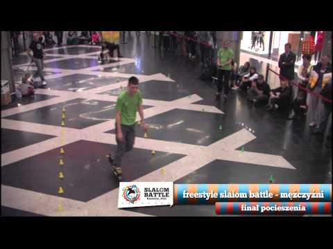 Rzeszów Slalom Battle 2012 - freestyle slalom battle mężczyźni - finał pocieszenia