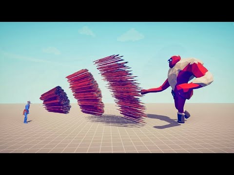 ICE GIANT vs EVERY GOD - Totally Accurate Battle Simulator TABS