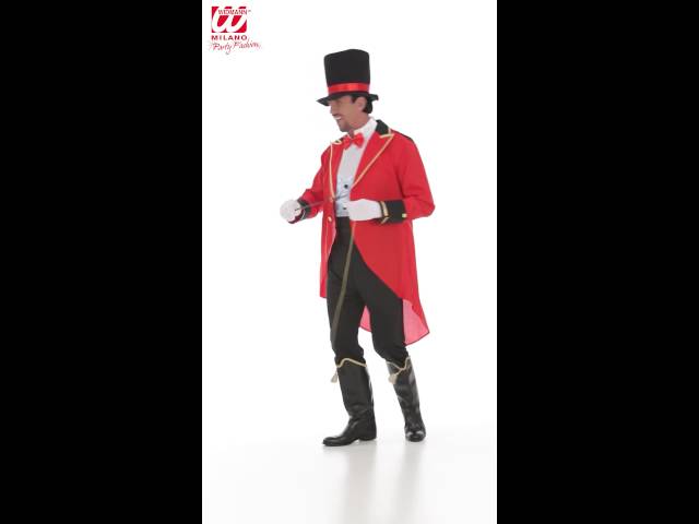 Vídeo relacionado con Disfraz de Domador de Circo Vintage para Mujer y Hombre Adultos - Chaqueta de Manga Larga, Traje de Actuación Perfecto para Carnaval, Halloween y Cosplay