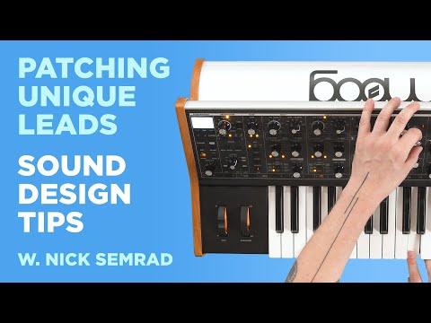 Moog Subsequent 37 : Patch from Scratch with Nick Semrad !