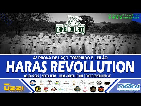 4ª Prova de Laço Haras Revollution  |  Porto Esperidião - MT