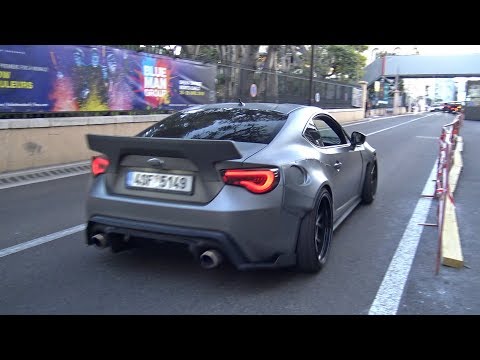 580HP Subaru BRZ 6.2L V8 LS3 Rocket Bunny - Start, Revs, POP & BANGS!