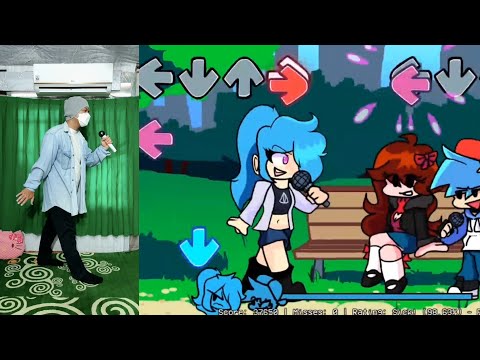 Friday Night Funkin' VS TruSky + Skyverse in real life Fight or Flight Faker Sky (FNF IRL) (GF/Sky)