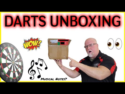 The BEST Darts Unboxing Video You'll Watch - AMAZING NEW Darts!
