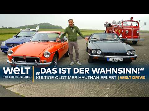 Video Thumbnail: KRASSE KLASSIKER: Tim Schrick testet die Highlights der Oldtimer-Spendenaktion! WELT DRIVE Folge 247