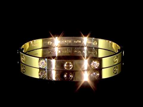 18k Yellow Gold Cartier 'Love Bracelet'