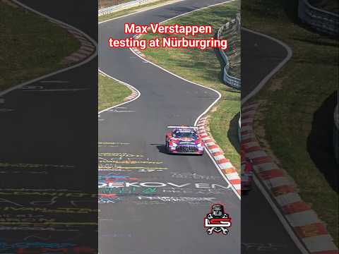Verstappen .com testing at Nürburgring with AMG #redbull #mercedes #amg