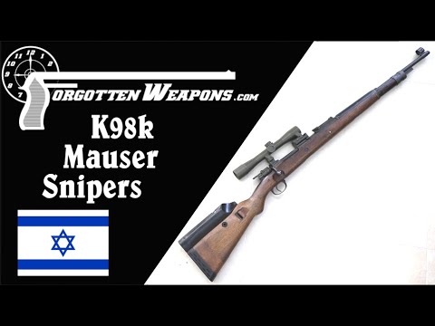 Israeli Mauser K98k Sniper Rifles: Wild Heerbrug & Nimrod