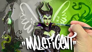 I Painted Maleficent. Nothing Exploded. Somehow.
