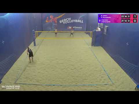 15:45 B.Isakov / D.Svyrydenko - I.Horiaiev / I.Romanenko | Winners Beach Volleyball