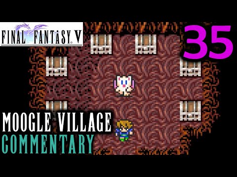Final Fantasy V Walkthrough Part 35 - Entering Moogle Village & Return Of The King