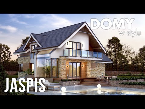 Projekt domu Jaspis - wirtualny spacer