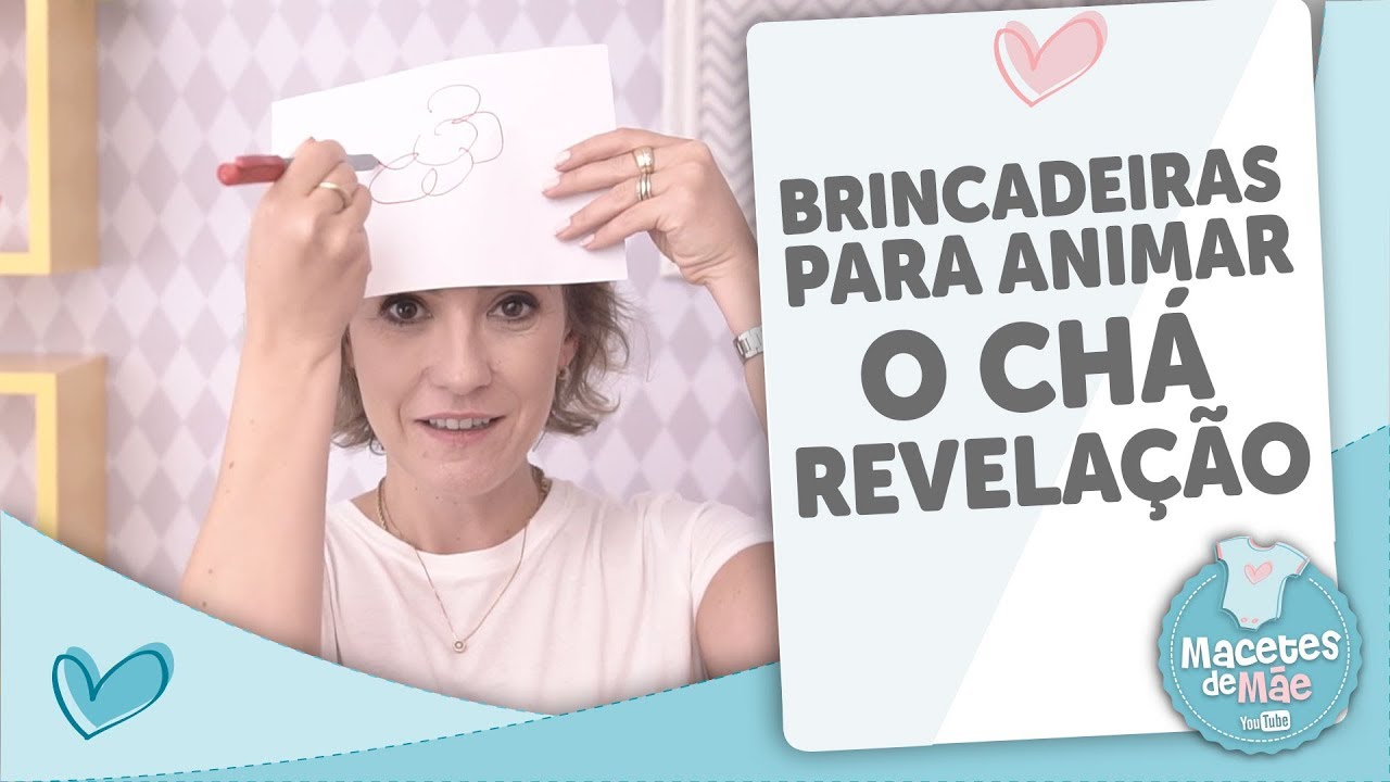 Watch Now 3 DICAS DE BRINCADEIRAS PARA O CHÁ REVELAÇÃO - MACETES DE MÃE 3 DICAS DE BRINCADEIRAS PARA O CHÁ REVELAÇÃO - MACETES DE MÃE