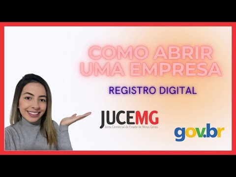 ABRIR EMPRESA - Passo 4 Registro (JUCEMG)