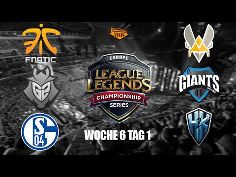 EU LCS Summer | FNC vs. VIT | ROC vs. SPY | S04 vs. H2K | W6D1