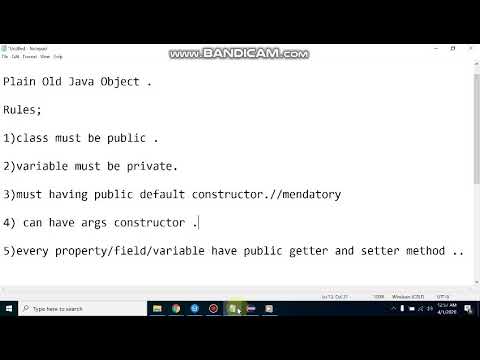 What is POJO? Rules?Advantage?Its Implementation | Java Tricks