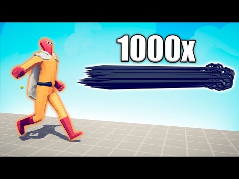 1000x OVERPOWERED SKEWER THROWER vs UNITS - TABS | Totally Accurate Battle Simulator 2024