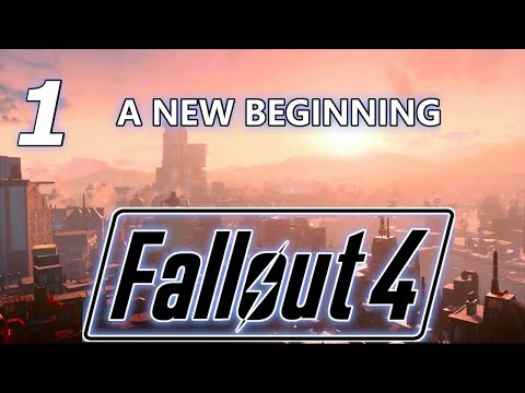 Fallout 4 Survival Playthrough Episode 1 | A New Beginning | Guided Walkthrough  | All Collectibles