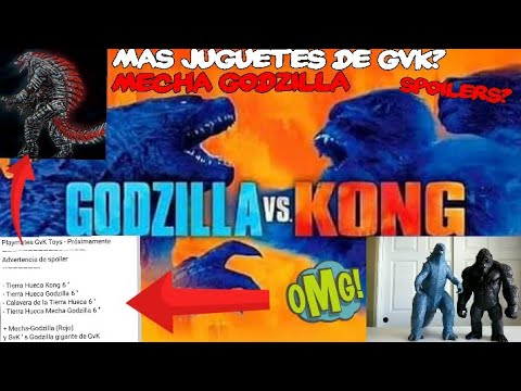 SE FILTRAN MAS JUGUETES DE GODZILLA VS KONG MECHAGODZILLA (PLAYMATES TOY)