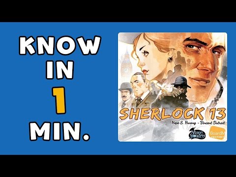 Sherlock 13 on BGA! know in 1 min! #boardgames