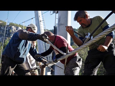 Swiss expert on cable-splicing oversees B.C. gondola project