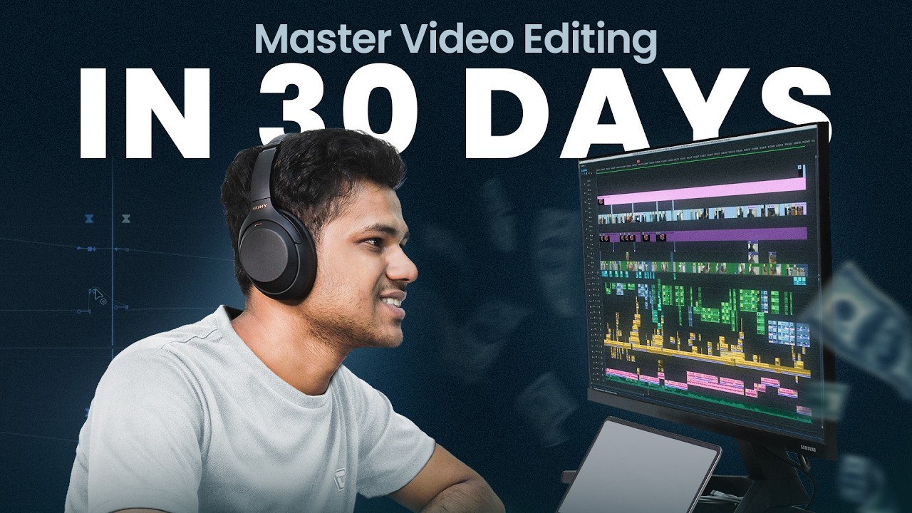 How to Start Video Editing in 2026 | Complete 30 Days Roadmap