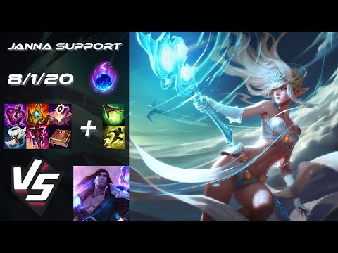 SUPPORT Janna vs Taric - EU Grandmaster Patch 25.S1.8