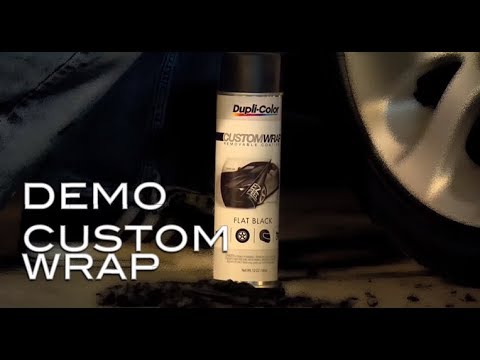 Dupli-Color® How To: Custom Wrap Removable Coating