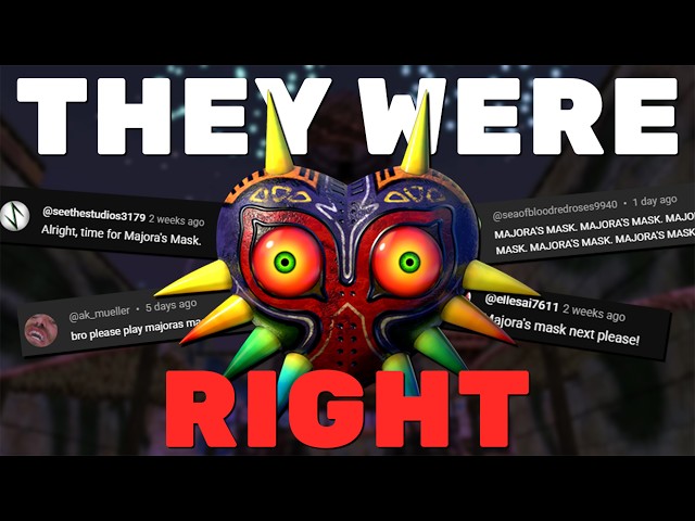 So this is why everyone loves Majora's Mask