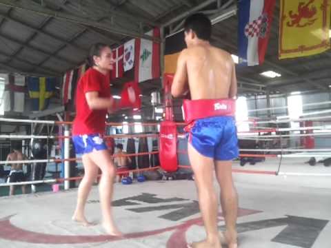 What Padwork is Looking Like Now - Round 4 of 5 | Lanna Muay Thai